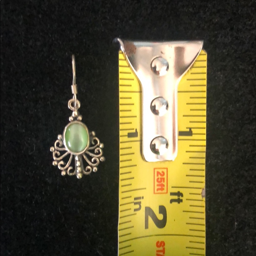 Green earrings - Picture 4 of 4